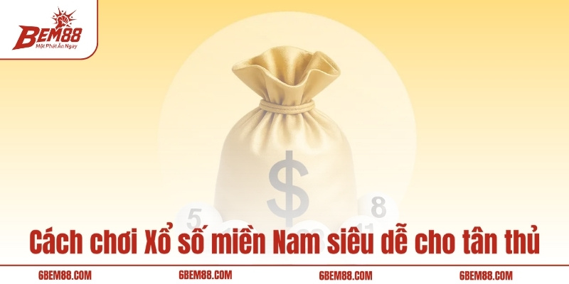 Cách chơi Xổ số miền Nam siêu dễ cho tân thủ